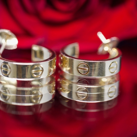 My 18k Cartier Love Earrings - Picture 8 of 8